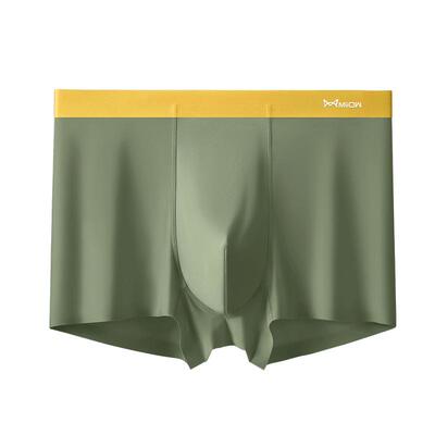 无痕内裤平角猫人7A级桑蚕丝