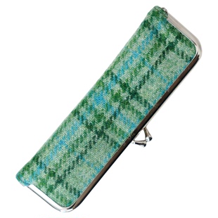 钢笔口金笔袋Harris tweed哈里斯粗花呢钢笔盒贵重钢笔便携保护套