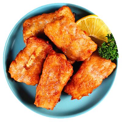 蒜香骨蒜香排骨半成品商用冷冻生猪肋排油炸小吃猪排预制菜年夜饭