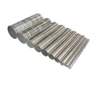 圆形强磁吸铁石钕铁硼高强磁铁薄片强力磁钢磁石稀土永磁冰箱磁贴