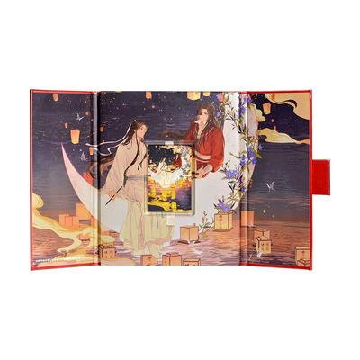 老庙天官赐福联名足金小金书金钞锦书系缘一帆风顺璀璨闪耀正品礼