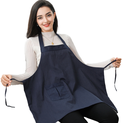 双层防辐射围裙一件穿到生