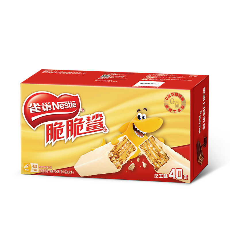 雀巢脆脆鲨威化饼干40条