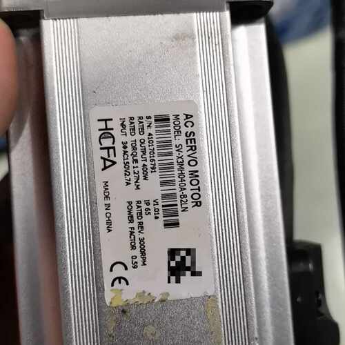 溢价-HCFA禾川伺服电机 SV-X3MH040A-B2LN