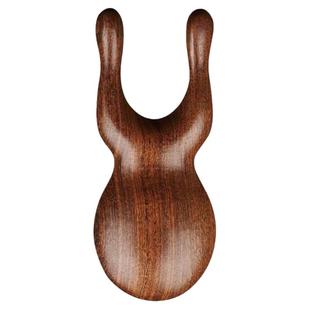 檀木眼部按摩棒耳朵刮鼻梁按摩器刮痧板拨筋棒面脸部提拉经络梳子