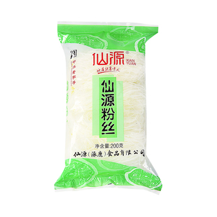 200克装仙源绿豆粉丝企业店铺 麻辣烫花甲凉拌火锅配菜老北京特产