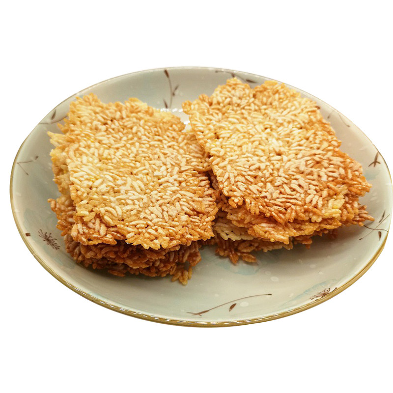 延边特产老式农家手工锅巴早餐粗粮大米非油炸怀旧原味休闲零食品