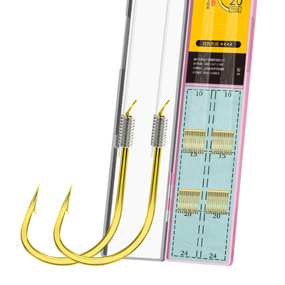 金海夕绑好子线双钩成品野钓套装