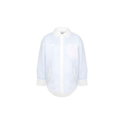 ANNANDELMAN竖纹长款衬衫