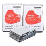 遮光保温应急毯窗帘保暖平替应急保温毯户外野外急救毯求生毯铝膜