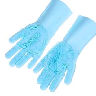 宠物洗澡手套狗狗猫咪洗澡神器泰迪金毛搓澡刷子防抓防咬加长沐浴