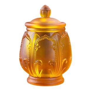 供佛吉祥花圣水杯 佛具仿琉璃莲花净水杯 家用奉神玻璃杯摆件包邮