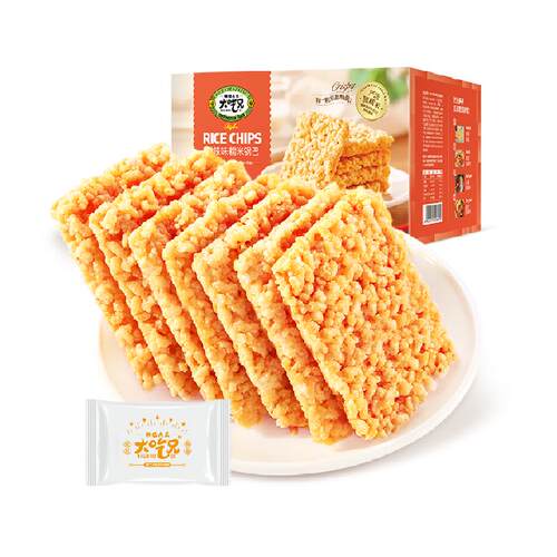 粮悦大吃兄糯米锅巴香辣味休闲零食网红爆款安徽特产