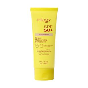 [福利4折]trilogy萃乐活保湿防晒霜亮色SPF50+防紫外线50ml