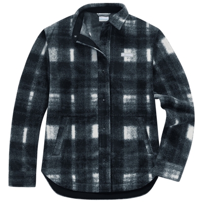 哥伦比亚女子衬衫夹克抓绒衣