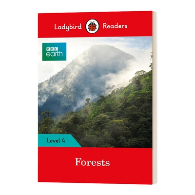 英文原版 BBC Earth Forests Ladybird Readers- Level 4 小瓢虫分级阅读系列 第四级 森林 英文版 进口英语原版书籍儿童全英语书