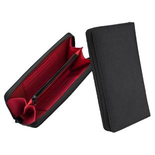 战术极客 男士钱包长款拉链皮夹大容量手拿包多卡位手机一体卡包