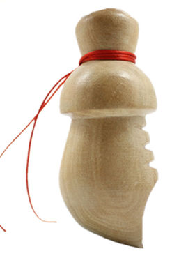 天然桃木抖音萌玩手把件