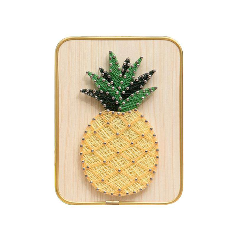 绕线画创意手工diy圣诞节钉子画生日礼品物制作材料包简单弦丝画