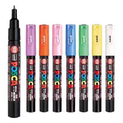 POSCA三菱丙烯马克笔绘画涂鸦笔