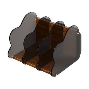 桌面cd碟片展示架子光盘收藏存放专辑收纳盒黑胶唱片磁带置物架