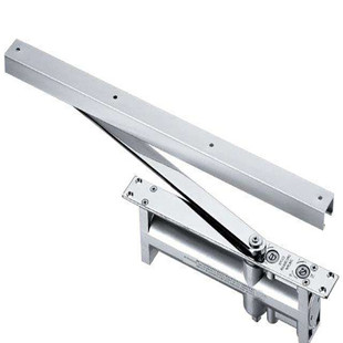 黑色隐藏式防火门隐形闭门器酒店木门关门器暗装自动缓冲暗藏圆机