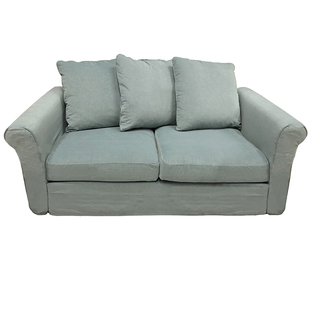 格罗恩里德布艺皮革沙发套四季通用防水打打理不粘毛北欧棉麻条纹