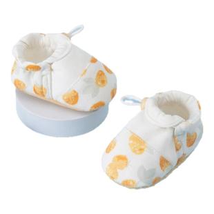 贝肽斯婴幼儿脚套春秋新款新生儿鞋子小月龄宝宝室内软底学步鞋S