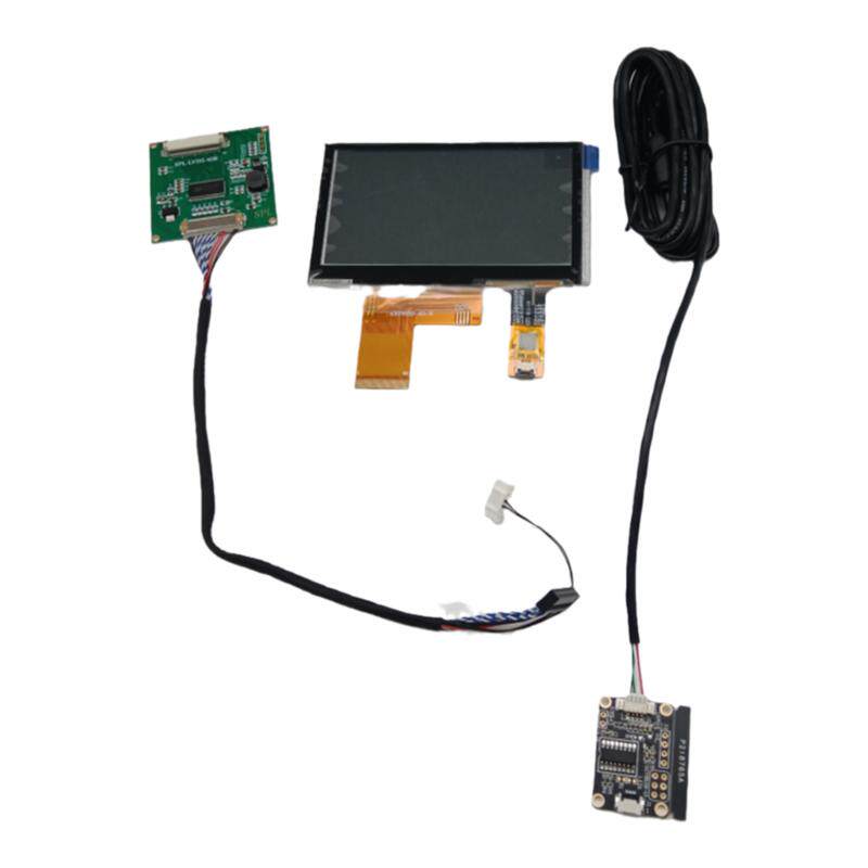 4.3寸通用型液晶屏rgb转lvds全视角IPSA规电阻电容触摸显示屏模块