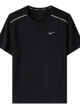 NIKE耐克短袖男士26新款运动服装健身衣时尚圆领半袖透气休闲T恤