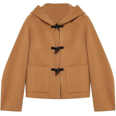 【热卖爆款】BLUE ERDOS 冬季复古简约绵羊毛双面呢毛呢大衣