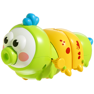 毛毛虫发条儿童益智仿真爬行玩具