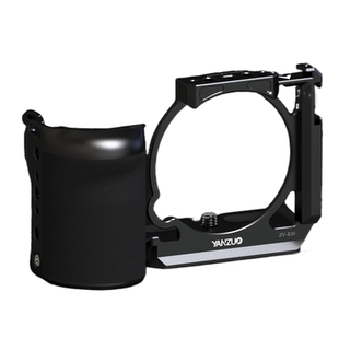 颜左 适用索尼ZVE10相机兔笼套件机身金属保护框视频直播拍摄拓展白色全笼vlog摄影配件Sony zve10快装板配件