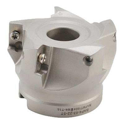 BAP400方肩刀盘加工中心数控面铣90度清角直角面铣刀头装APMT1604