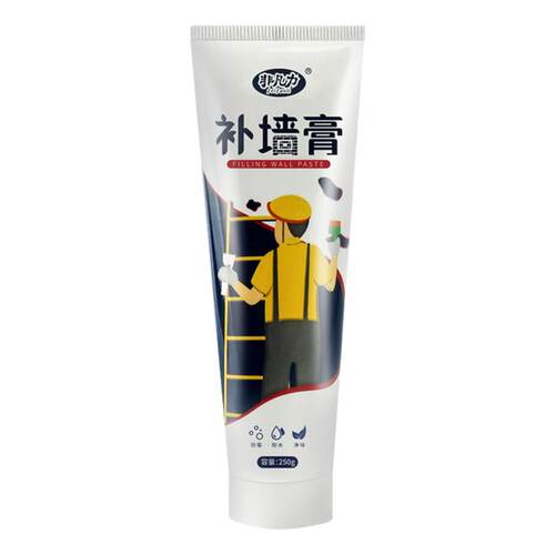 白墙面修补膏家用翻新墙壁裂缝修复内墙神器白色防水腻子膏补墙膏