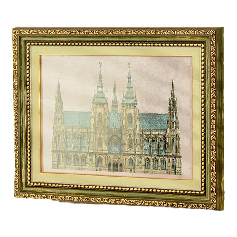 欧式复古相框摆台怀旧5 6 7寸画框七寸桌面A4美式小摆件定制 相框