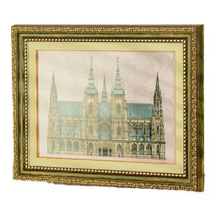 欧式复古相框摆台怀旧5 6 7寸画框七寸桌面A4美式小摆件定制 相框