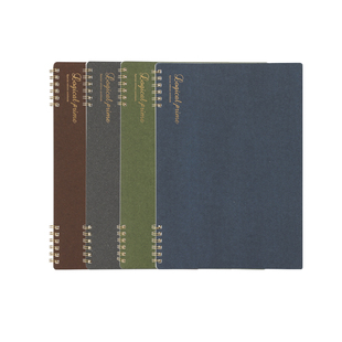 日本nakabayashi仲林线圈本逻辑格初中高中生B5简约螺旋笔记本子