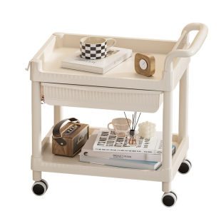 美容车美容院专用小推车仪器工具车美睫收纳置物架纹绣手推车两层