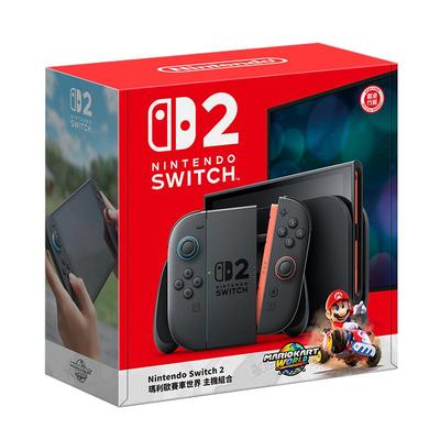 【自营】任天堂 Switch2 家用游戏机 港版 马里奥赛车世界同捆版 港版全新 马车同捆版 包含游戏下载码