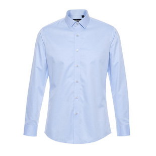 【升级100支】callisto男士长袖衬衫棉亲肤商务衬衣免烫易打理