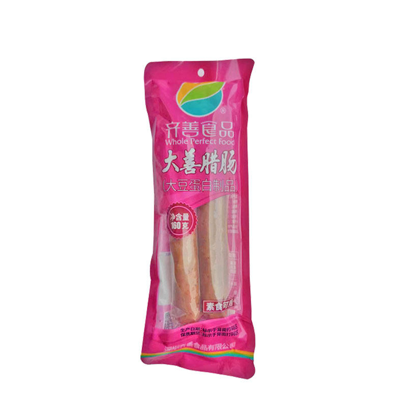 齐善素食大善腊肠大豆蛋白仿荤