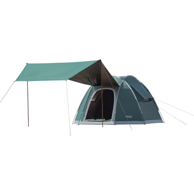 萤火虫帐篷天幕二合一户外6人折叠式便携过夜防雨野外露营球帐