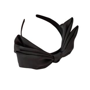 黑色大蝴蝶结头箍女高级感网红洗脸发带显脸小头饰高颅顶发箍发卡