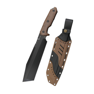 汉道支援者砍柴刀DC53高硬度农用砍树木刀加厚开路山刀露营劈柴刀