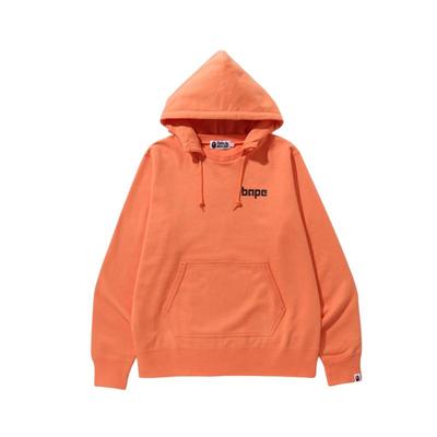 图案印花假领子连帽卫衣BAPE