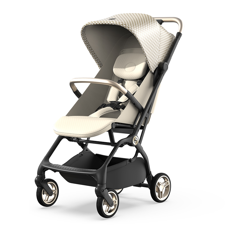 HBR虎贝尔婴儿车推车Mpro自动收车遛娃轻便高景观可坐躺折叠伞车