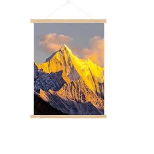 日照金山办公室装饰画卧室床头挂画入户玄关壁画客厅沙发背景墙面