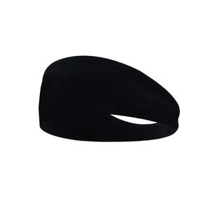 秦霄贤同款男士发带运动吸汗头带夏季轻薄发箍黑色痞帅头巾潮发饰