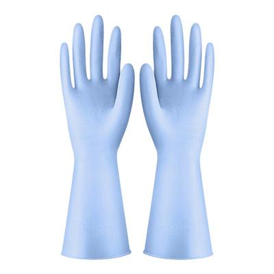 洗碗刷碗手套女防水橡胶加绒冬季